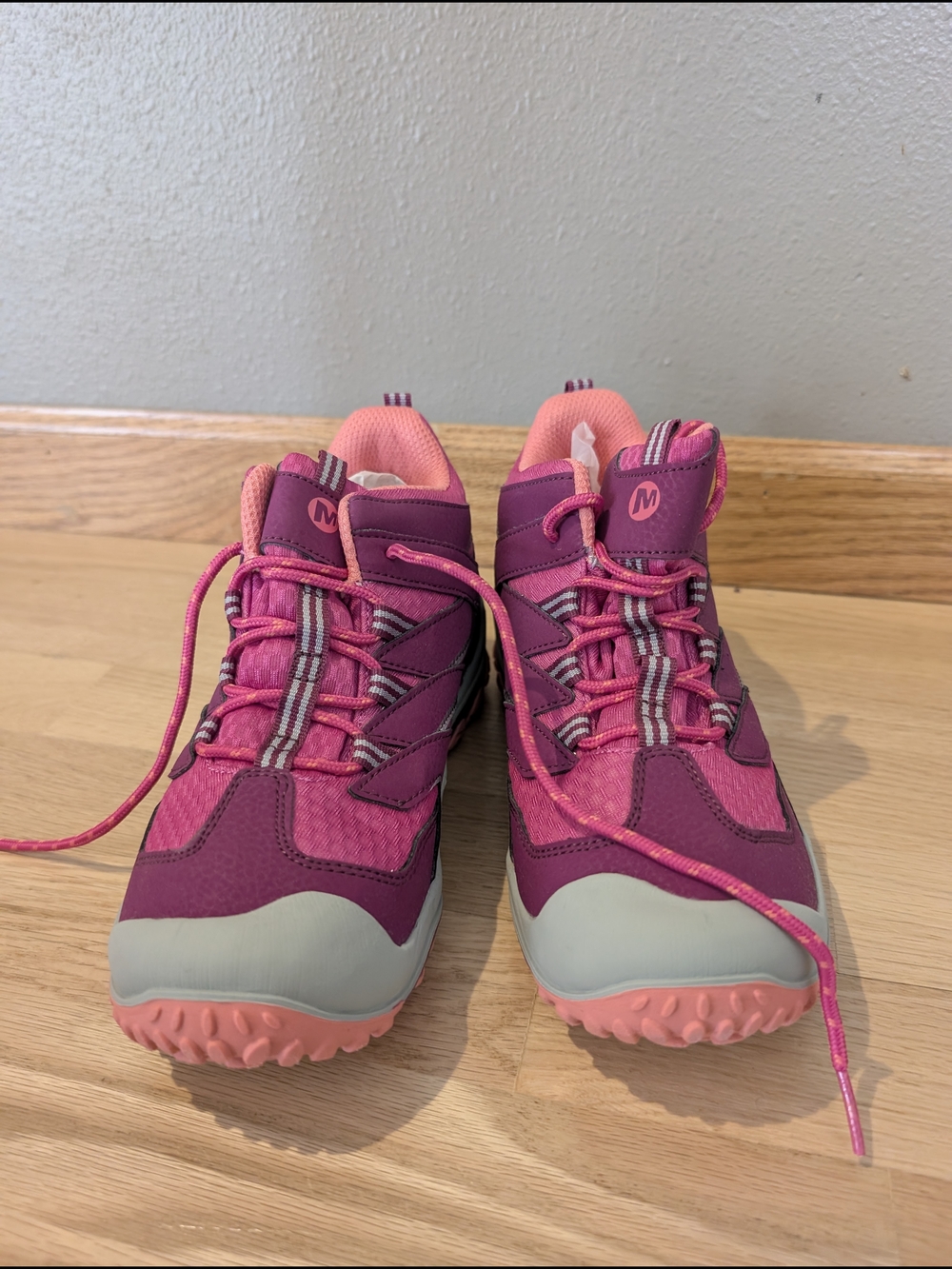 Merrell Girl's Hiking Boot- ChameleonWith Box - Picture 4 of 7